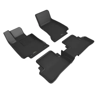 3D MAXpider Kagu Floormats For 19-22 Mercedes AMG GT 4-Door (X290) - Black R1 R2